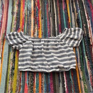 aerie off the shoulder top